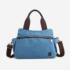 Women's Canvas Hobo Handbag – Multi - Pocket Shoulder Tote & Crossbody Bag - VOTVO