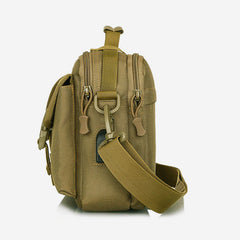 USB Charging Waterproof Large-Capacity Outdoor Messenger Bag – Nylon Crossbody Bag for Sports & Daily Use