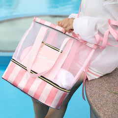 Leisure Beach Bag for Women – Travel & Fitness Nylon Shoulder Bag