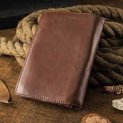 Premium Real Leather Large Capacity Vertical Wallet for Men – Slim, Durable & Stylish - VOTVO