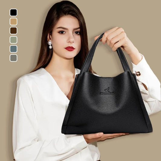 Handtasche aus geprägtem weichem Leder – Stilvolles, vielseitiges und zeitloses Design