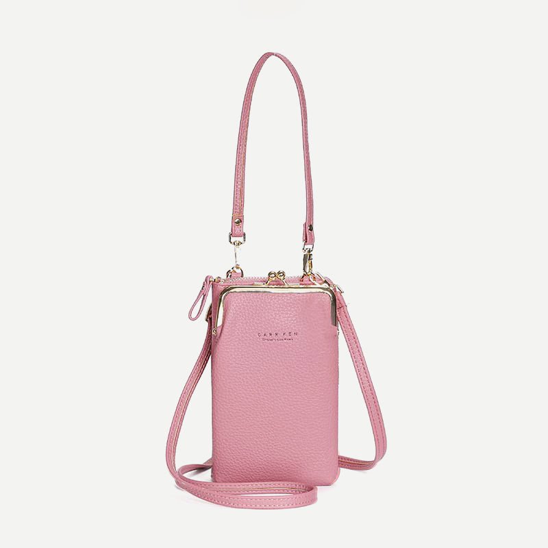 Women's Vegan Leather Crossbody Phone Purse with Card Slot | Stylish Shoulder Bag - VOTVO