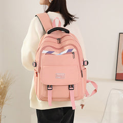 Waterproof Backpack for Women – Soft Breathable Fabric Casual Travel Bag