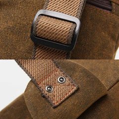 Sling Bag for Men – Lightweight Outdoor Sport Canvas Crossbody Backpack