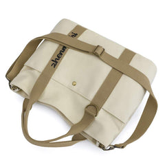 Reusable Water-Resistant Canvas Tote Bag – Versatile Crossbody Shoulder Bag