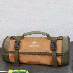 Roll Tool Pouch – Rolling Tool Bag Handbag Shoulder Organizer for Men