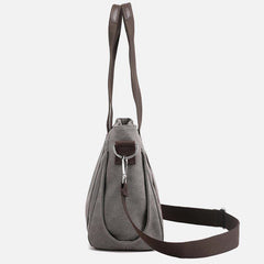 Women's Canvas Tote Shoulder Handbag – Casual Crossbody Purse Work Bag - VOTVO
