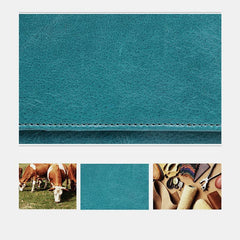 Genuine Leather RFID Vintage Wallet for Women