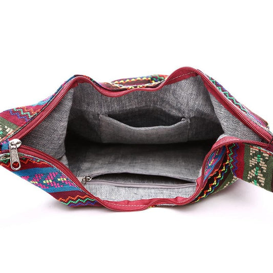 Shoulder Bag for Women – Vintage Canvas Daily Shopping Crossbody Bag - VOTVO