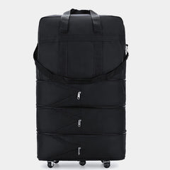 Multifunctional Large Capacity Rolling Tote Crossbody Handbag for Travel – Versatile Nylon Tote Bag