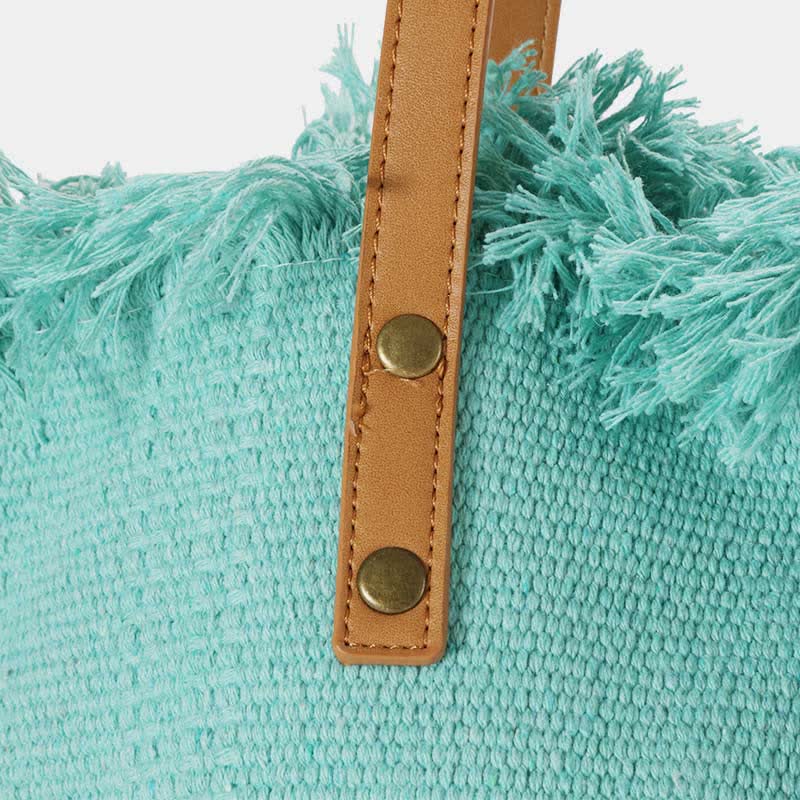 Bolso de lona - Bolso de hombro extragrande de verano