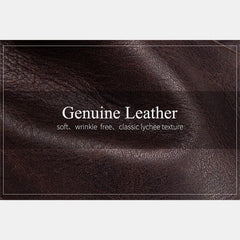 RFID Anti - Theft Large Capacity Genuine Leather Wallet with Chain – Secure & Stylish - VOTVO