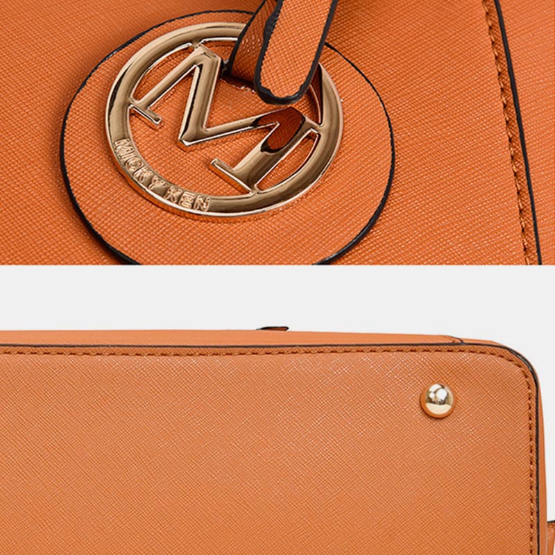 Women’s Large Capacity Tote Handbag – Stylish PU Leather Shoulder Bag - VOTVO