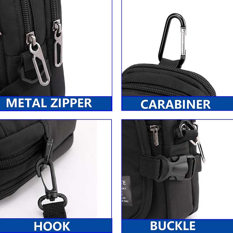 Waterproof Multifunction Solid Crossbody Bag – The Ultimate Daily Companion - VOTVO