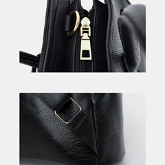 Women's Fashion Leather Handbags Purses Top-Handle Totes Satchel Ladies Shoulder Bag