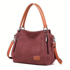 High - Quality Canvas Large Capacity Tote Bag – Perfect for Everyday and Travel - VOTVO