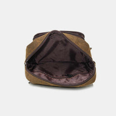 Sling Bag for Men – Lightweight Outdoor Sport Canvas Crossbody Backpack