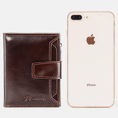 RFID Large Capacity Genuine Leather Multi - Card Wallet – Secure, Stylish, and Practical - VOTVO