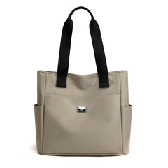 Lightweight, waterproof nylon shoulder bag