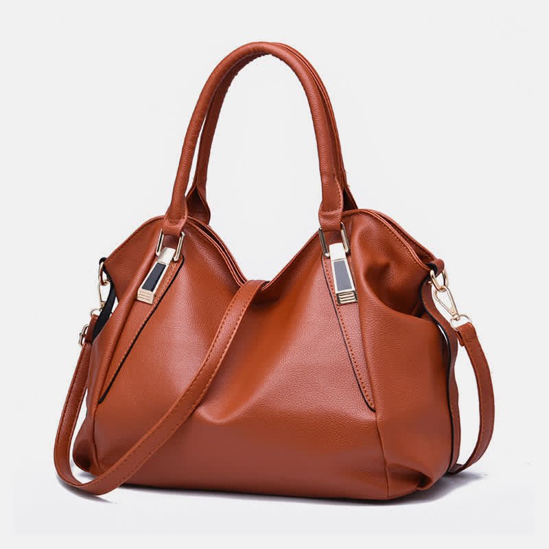 Women's Leather Tote Shoulder Bag | Top - Handle Satchel Hobo Purse - VOTVO