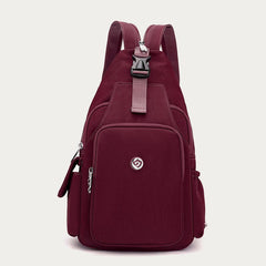Multifunctional Sling Backpack for Women – Waterproof Nylon Crossbody Bag with Adjustable Strap for Daily Use - VOTVO