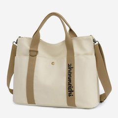 Reusable Water - Resistant Canvas Tote Bag – Versatile Crossbody Shoulder Bag - VOTVO