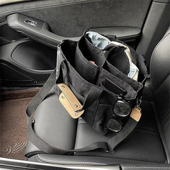 Praktische Tragetasche/Schultertasche aus Canvas für den Alltag