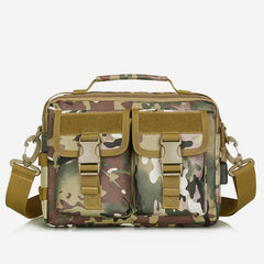 USB Charging Waterproof Large-Capacity Outdoor Messenger Bag – Nylon Crossbody Bag for Sports & Daily Use