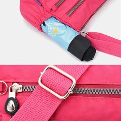 Urban Casual Crossbody Bag for Women – Lightweight Nylon Cloth Mother Bag