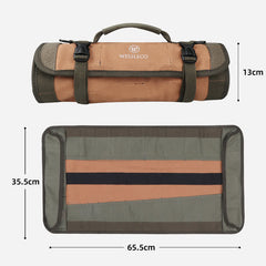 Roll Tool Pouch – Rolling Tool Bag Handbag Shoulder Organizer for Men