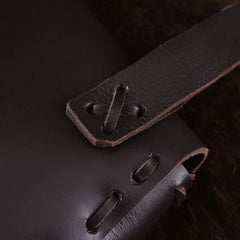 Medieval Leather Bag Pouch – Portable Coin Purse Belt Holster Waist Bag