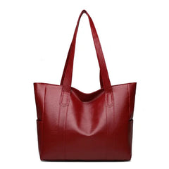 Solid color simple Large Capacity Tote Bag