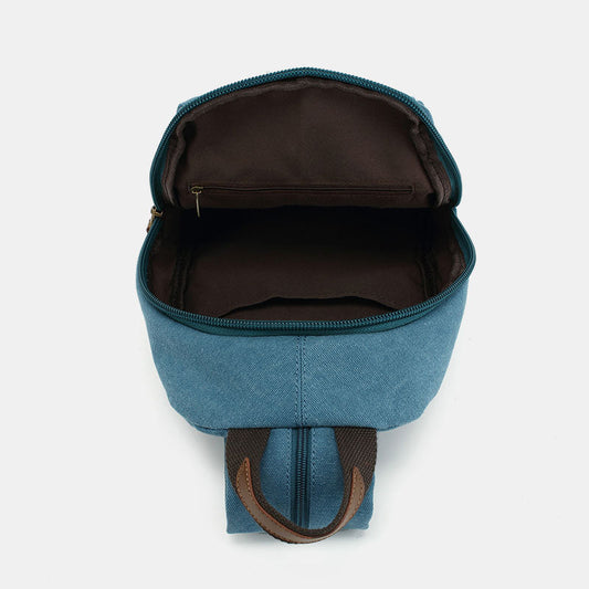 Canvas Sling Bag für Damen – Kleiner Sling-Rucksack, Umhängetasche