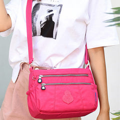 Urban Casual Crossbody Bag for Women – Lightweight Nylon Cloth Mother Bag