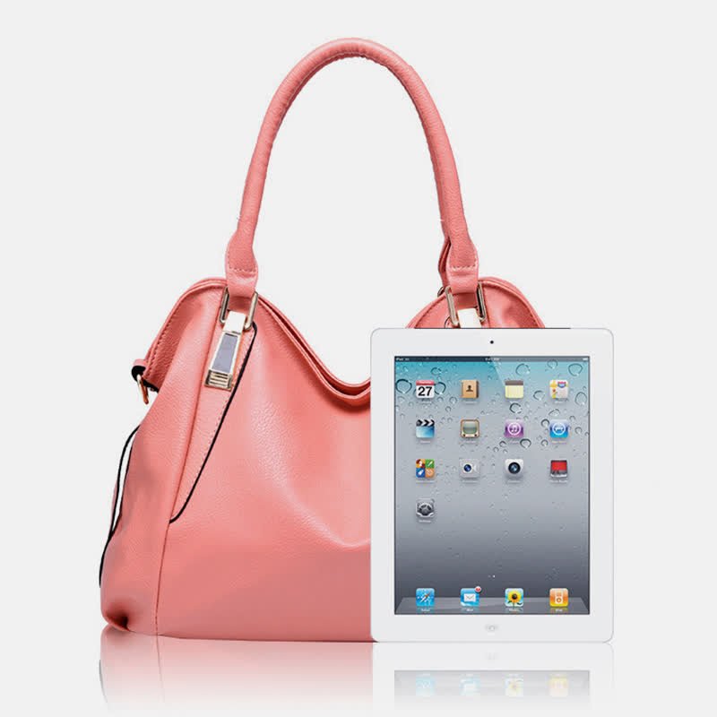 Women's Leather Tote Shoulder Bag | Top - Handle Satchel Hobo Purse - VOTVO