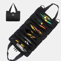 Werkzeugrollentasche-Organizer – Robuste Werkzeughandtasche mit 5 Werkzeugtaschen