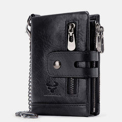 RFID Multifunctional LargeCapacity Genuine Leather Wallet - VOTVO