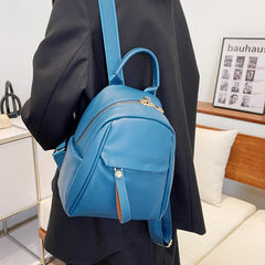 Women Mini Backpack – Small Travel Casual PU Leather Daypack Purses