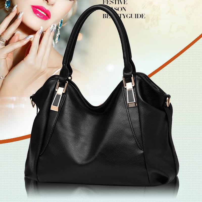 Women's Leather Tote Shoulder Bag | Top - Handle Satchel Hobo Purse - VOTVO