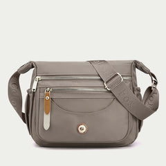 Women’s Minimalist Nylon Crossbody Bag – Water-Resistant Lightweight Daypack