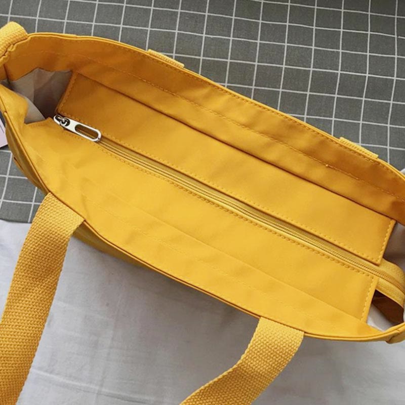 Waterproof Canvas Tote Bag for Women – Large Capacity Crossbody & Shoulder Bag for Students - VOTVO