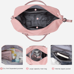 The Nomadie Bag - Versatile Travel and Personal Item Bag