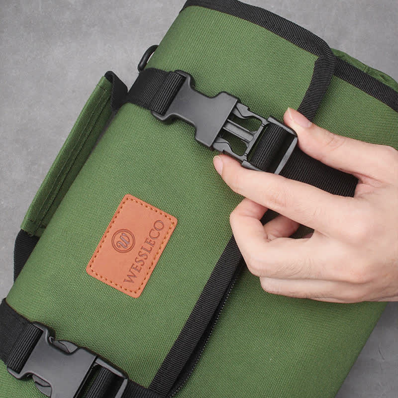 Tool Roll Bag Heavy Duty Tool Organizer with 4 Removable Pouch - VOTVO