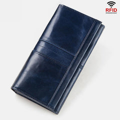 RFID Blocking Anti-theft Genuine Leather Wallet | Stylish & Secure