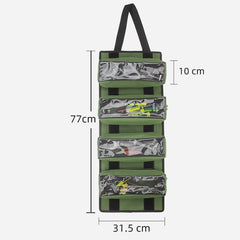 Tool Roll Bag Heavy Duty Tool Organizer with 4 Removable Pouch - VOTVO