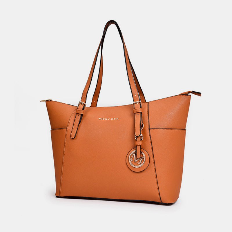 Women’s Large Capacity Tote Handbag – Stylish PU Leather Shoulder Bag - VOTVO