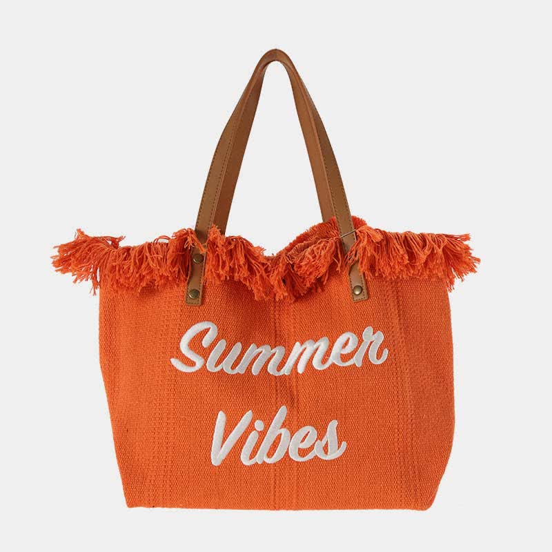 Bolso de lona - Bolso de hombro extragrande de verano