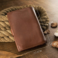 Premium Real Leather Large Capacity Vertical Wallet for Men – Slim, Durable & Stylish - VOTVO