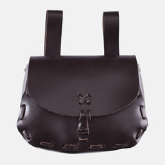 Medieval Leather Bag Pouch – Portable Coin Purse Belt Holster Waist Bag - VOTVO