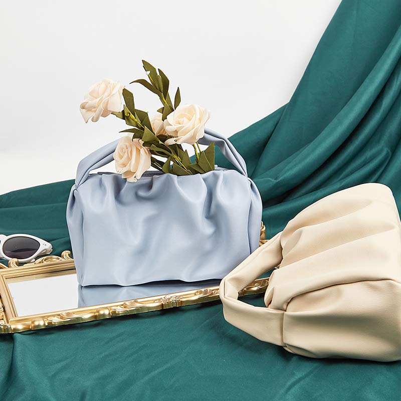 Soft PU Leather Dumpling Cloud Handbag – Women’s Top Handle Hobo Bag Clutch - VOTVO